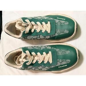 Coach Citisole Runner in Signature Jacquard Size 9 C8814